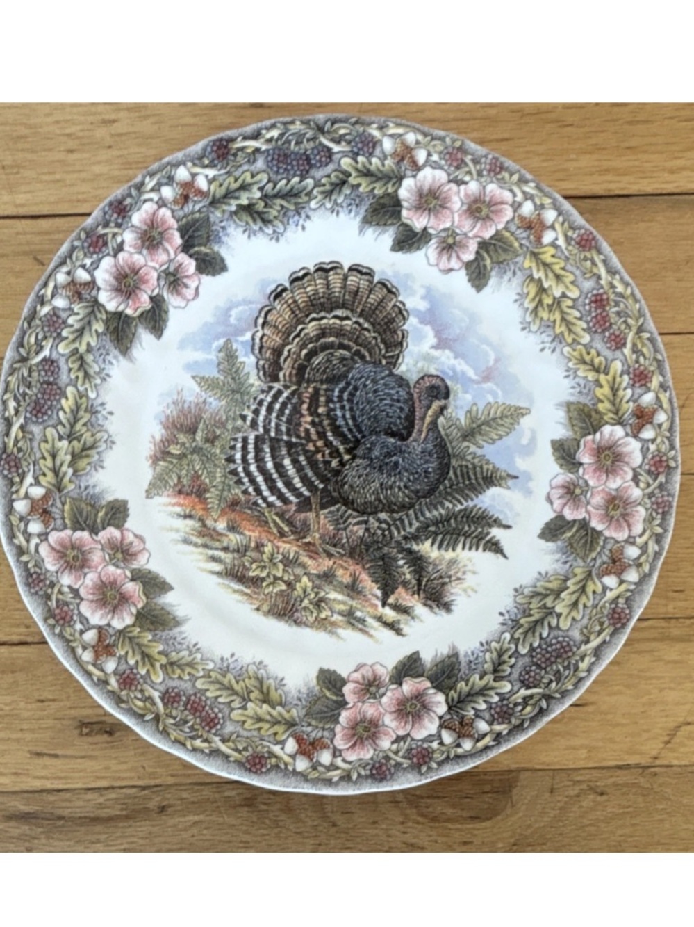 Churchill thanksgiving plate